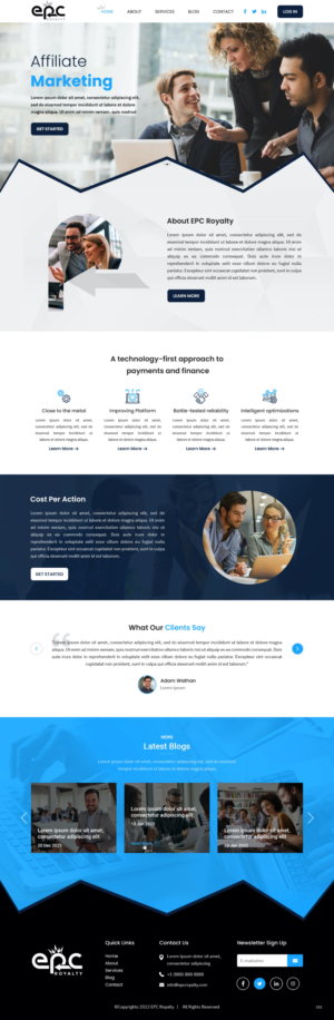 Web Design by pb for this project | Design: #27956779