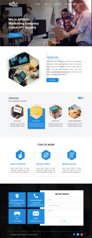 Web Design by pb for this project | Design: #27956780