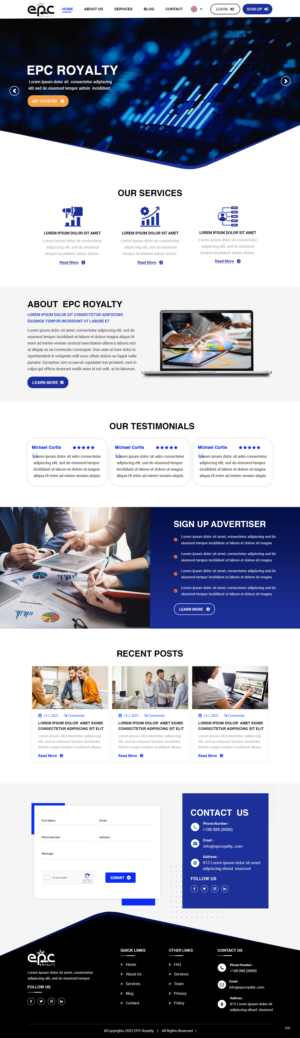 Web Design by pb for this project | Design: #27965564