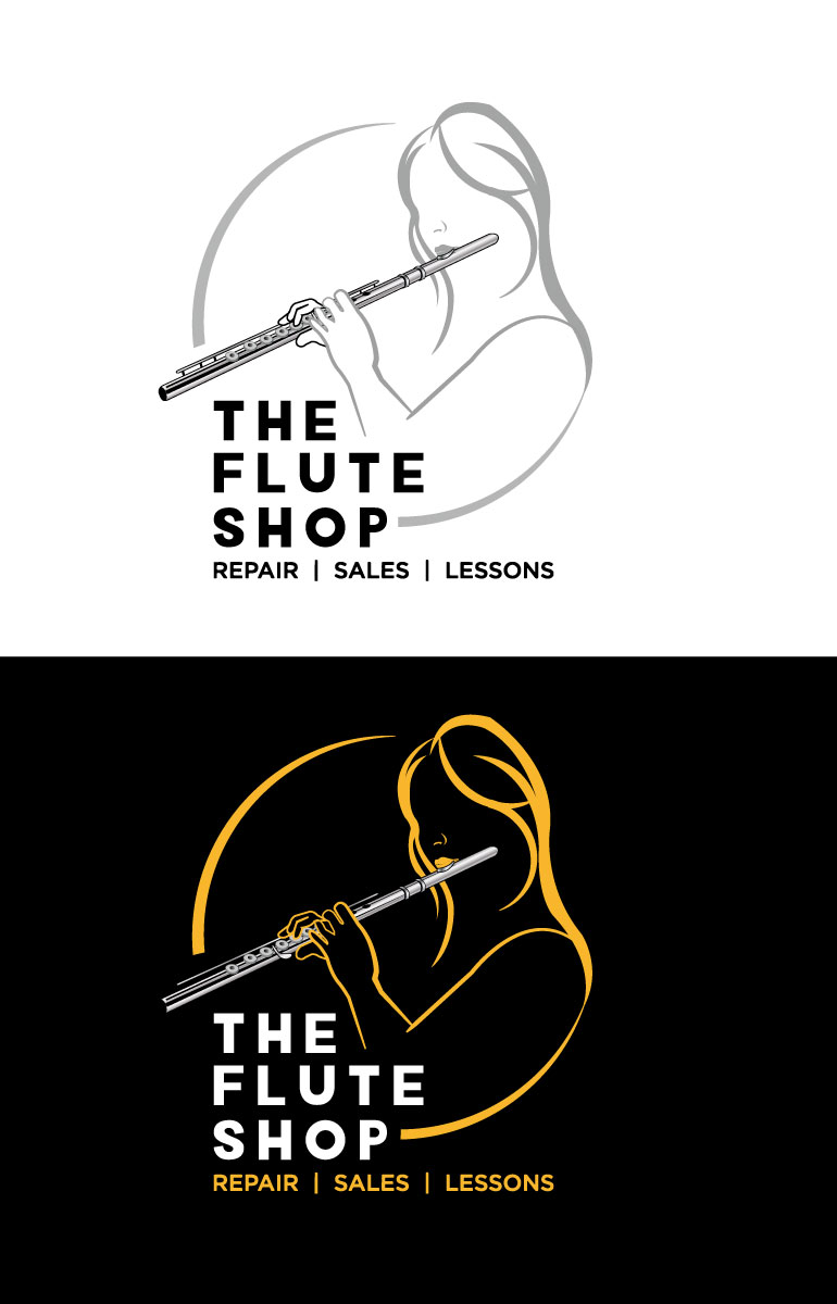 Graphic Design by Wonderful design for The Flute Shop | Design #27987474
