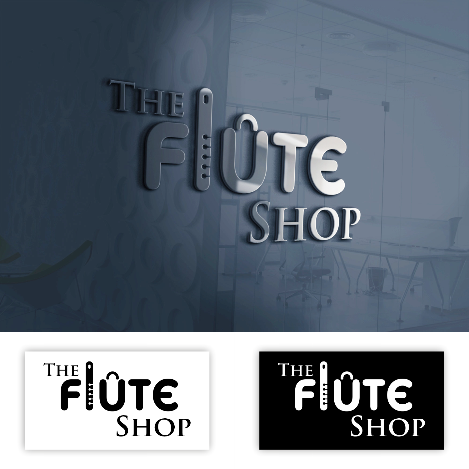 Graphic Design by desingman for The Flute Shop | Design #28067233