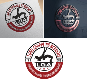 Logo Design by Om Namah Shivay for Lund Grappling Academy | Design #27956220