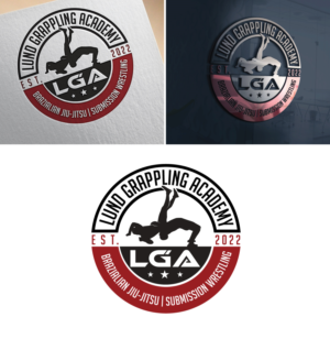 Logo Design by Om Namah Shivay for Lund Grappling Academy | Design: #27956222