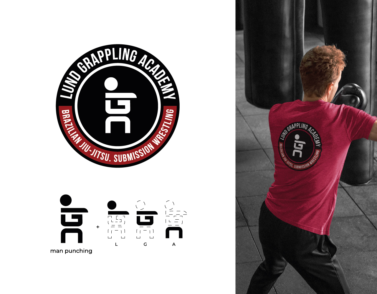Logo Design by AnnabelDesign for Lund Grappling Academy | Design #27977144