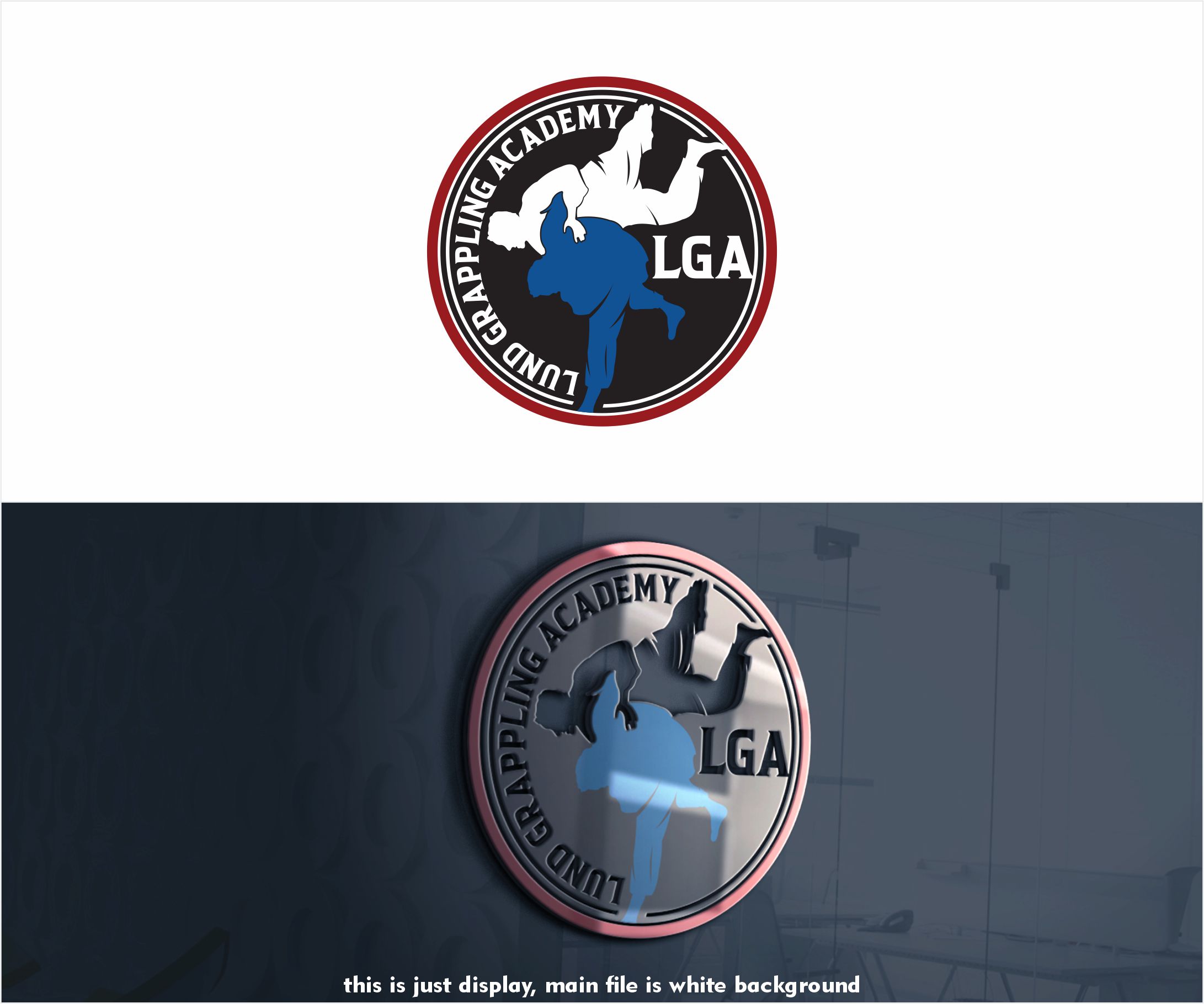 Logo Design by alkaline for Lund Grappling Academy | Design #27942361