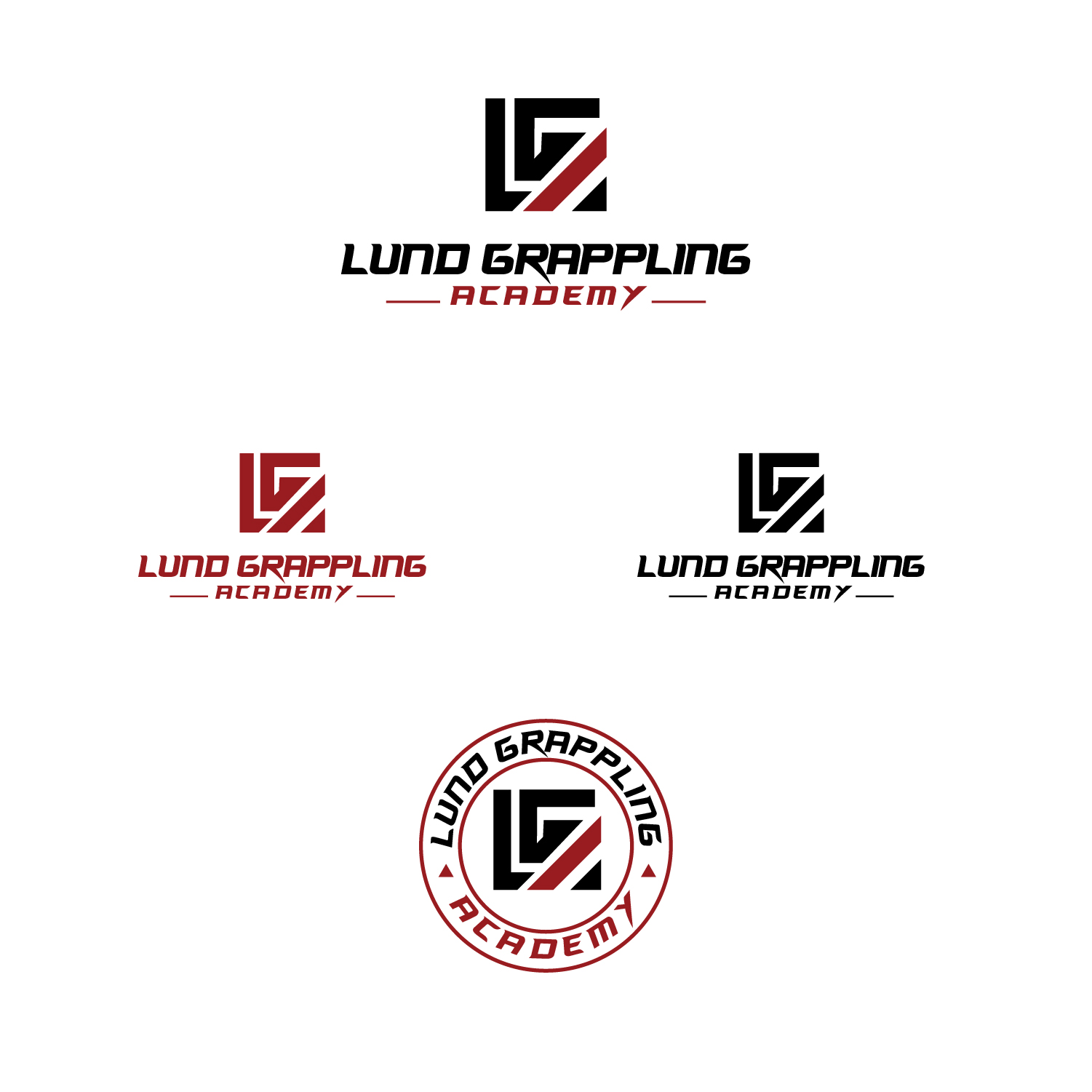 Logo Design by MG.graphics for Lund Grappling Academy | Design #27942554
