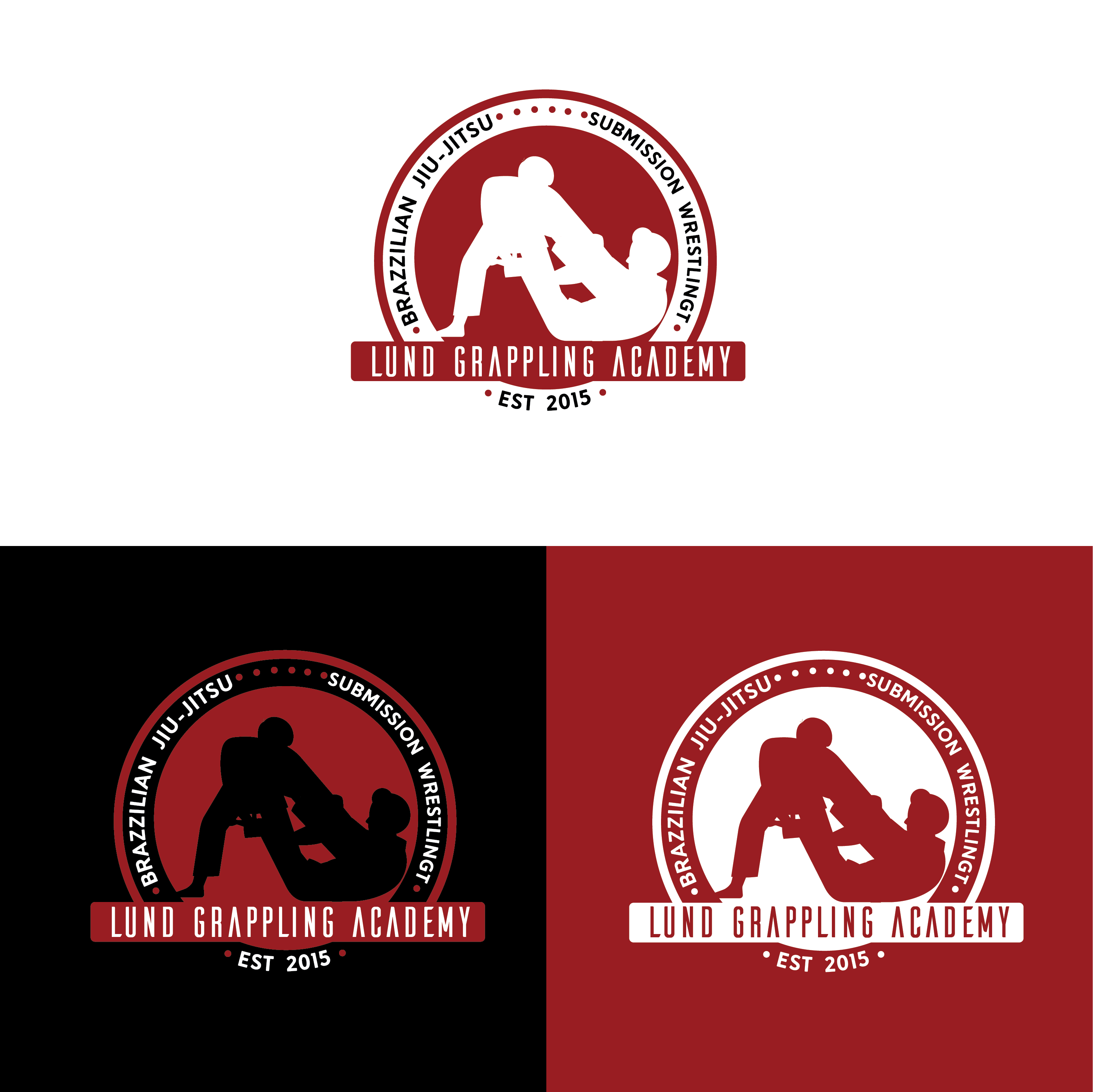 Logo Design by Grapismo Brand Studio for Lund Grappling Academy | Design #27945658