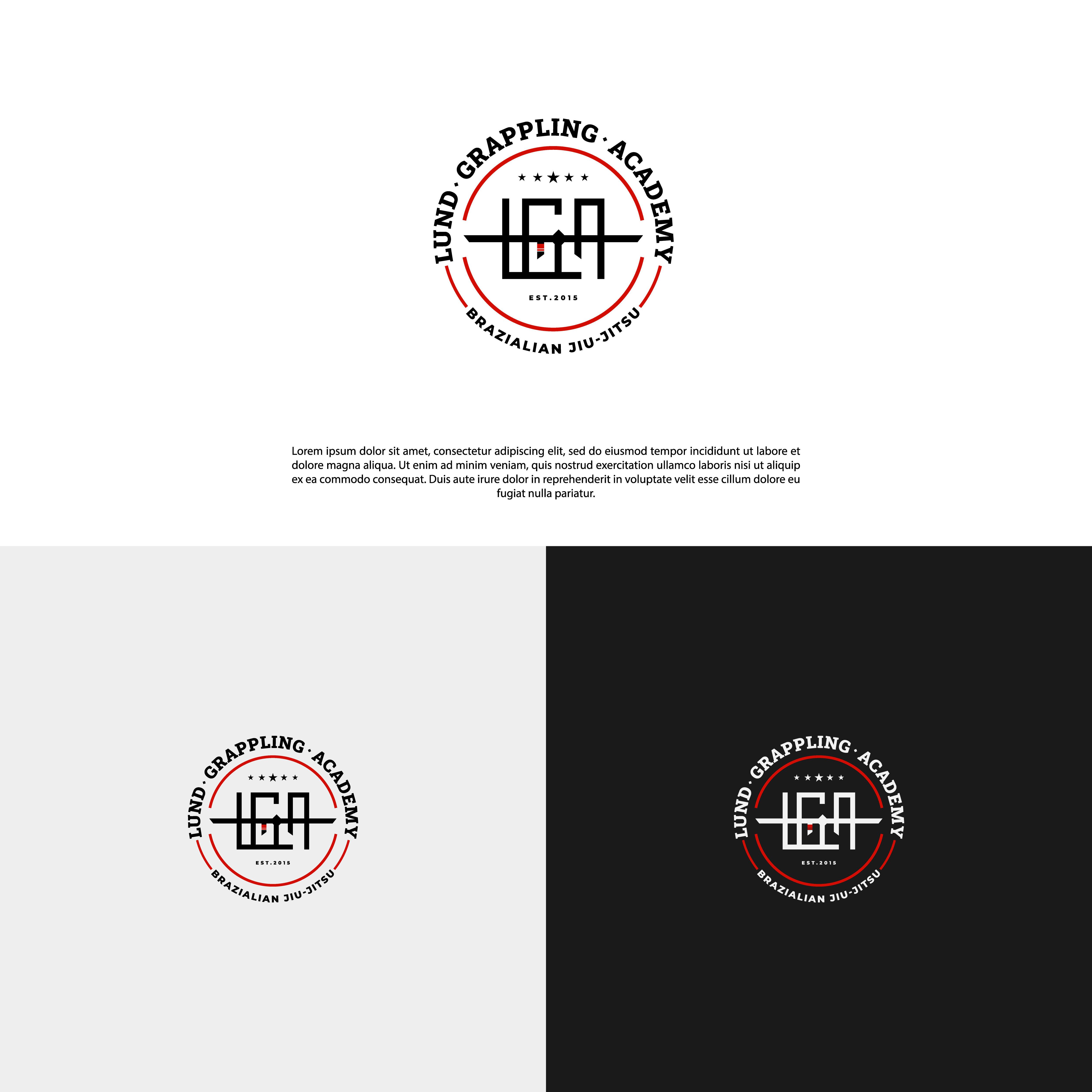 Logo Design by Inspirate.MH for Lund Grappling Academy | Design #27946618