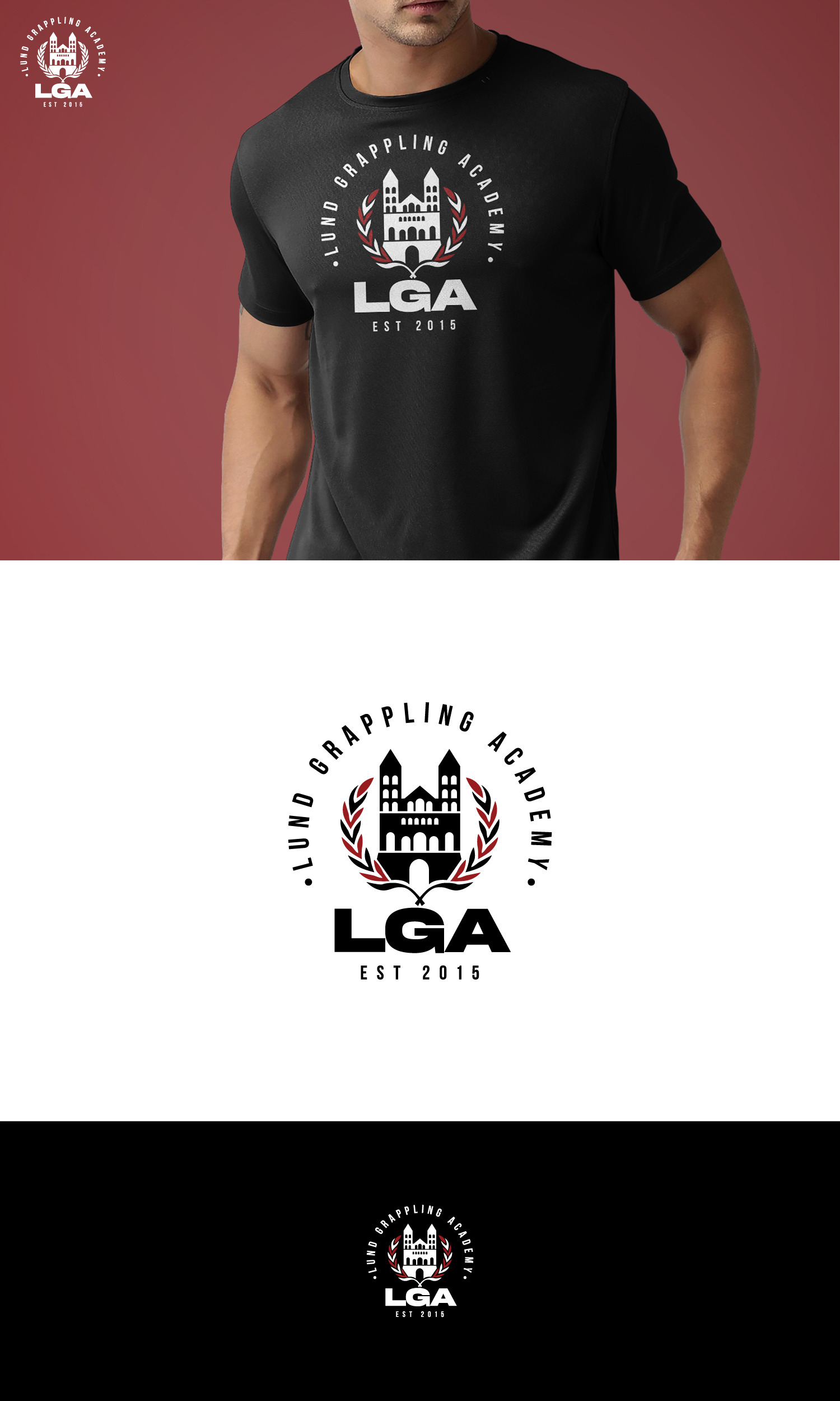 Logo Design by Haja_H2 for Lund Grappling Academy | Design #27943836
