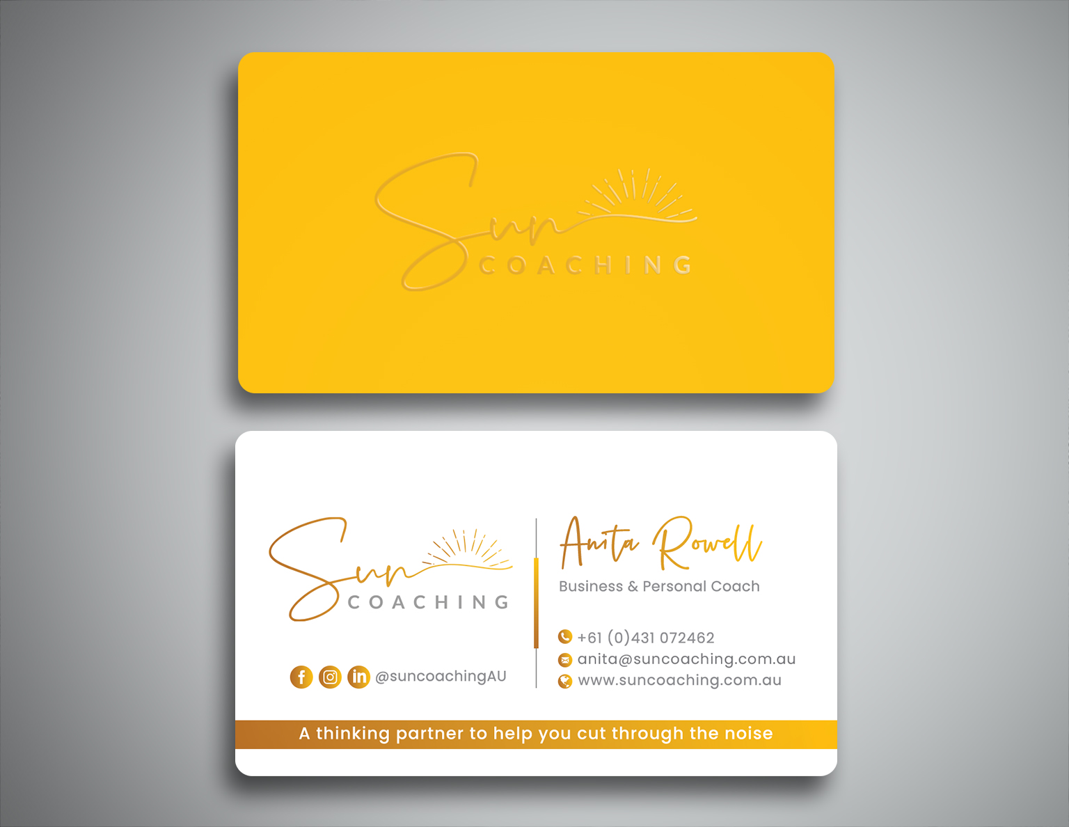 Diseño de Tarjeta de Presentación por Creative Moon Design para este proyecto | Diseño #27959416