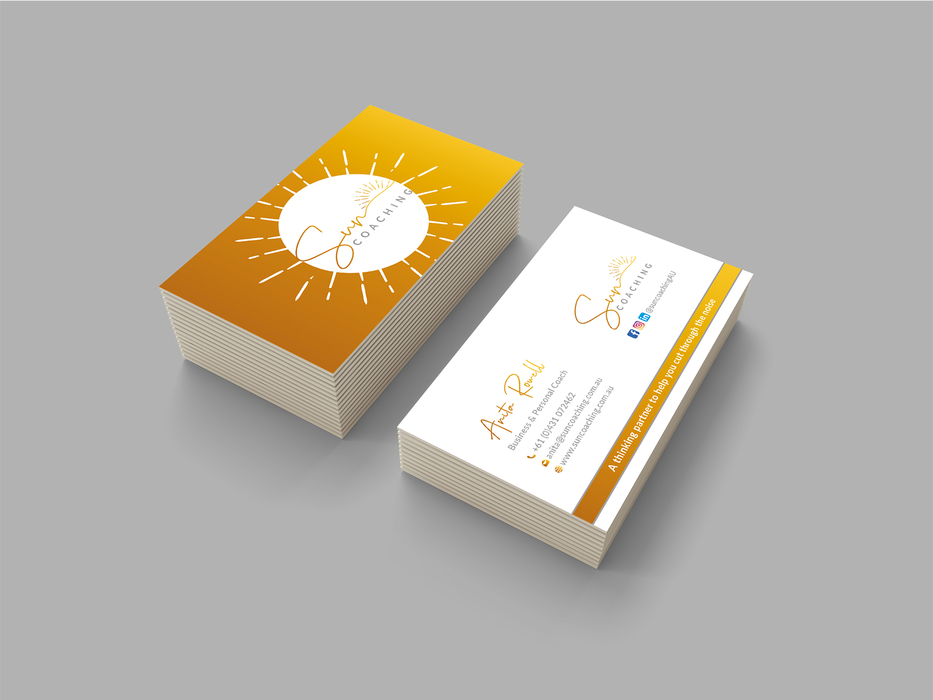 Diseño de Tarjeta de Presentación por Creative Moon Design para este proyecto | Diseño #27961329