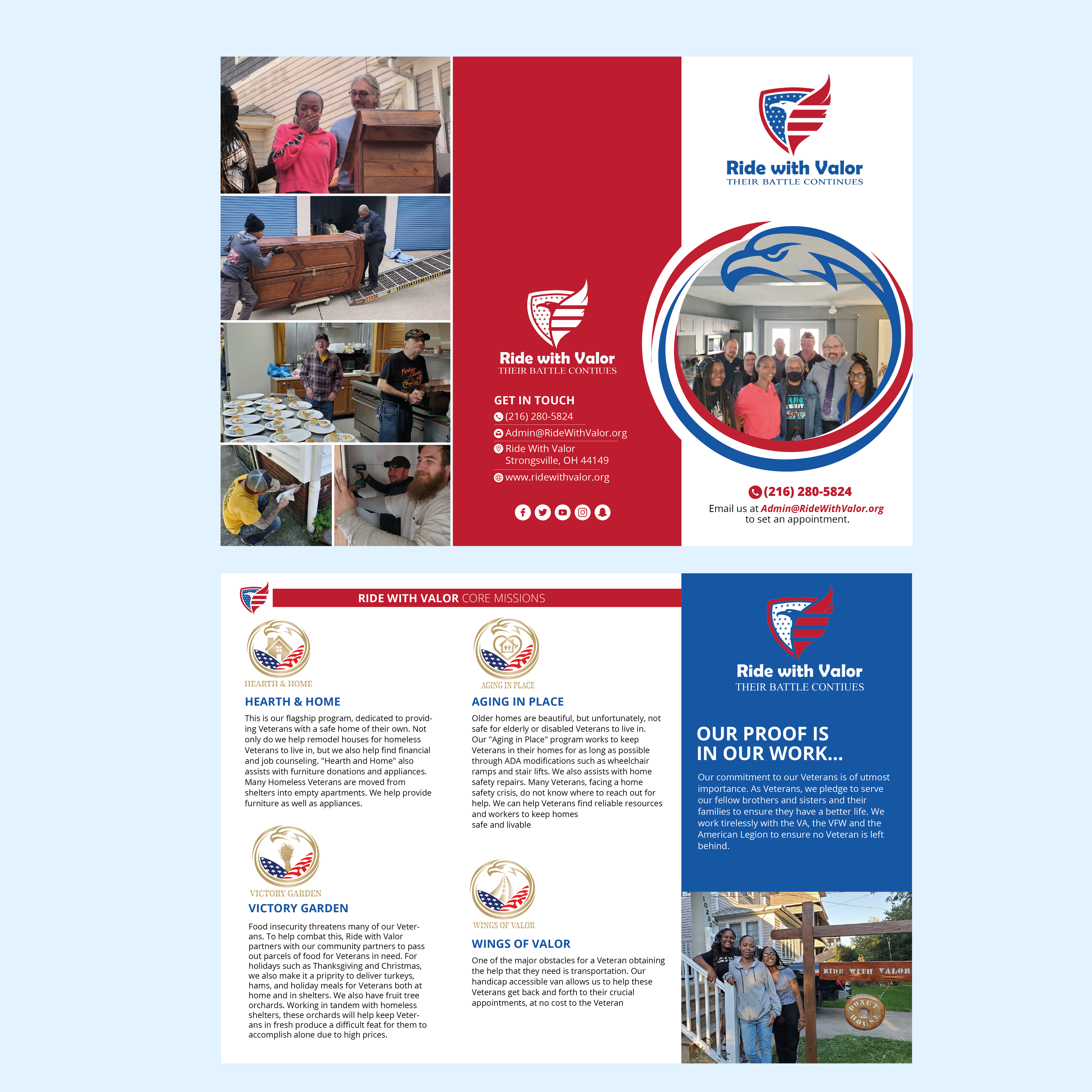 Diseño de Flyer por thedesignstar para Ride with Valor | Diseño #27949876