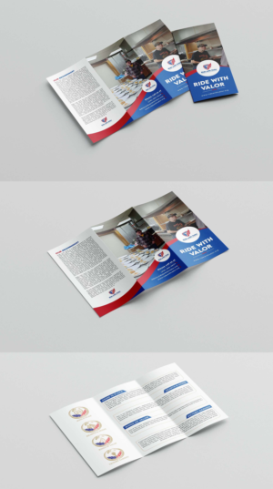 Diseño de Flyer por Design Motion para Ride with Valor | Diseño #27947497