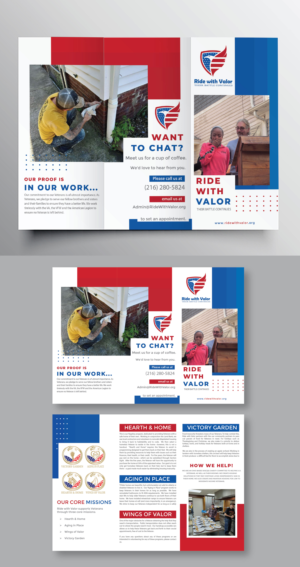 Flyer-Design von artbitin für Ride with Valor | Design: #27943385