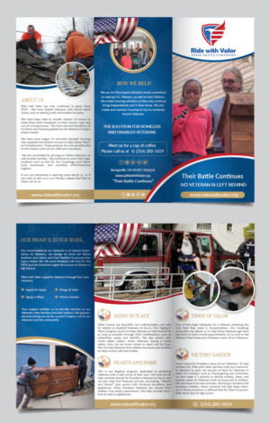 Flyer Design by alex989 for Ride with Valor | Design: #27944939