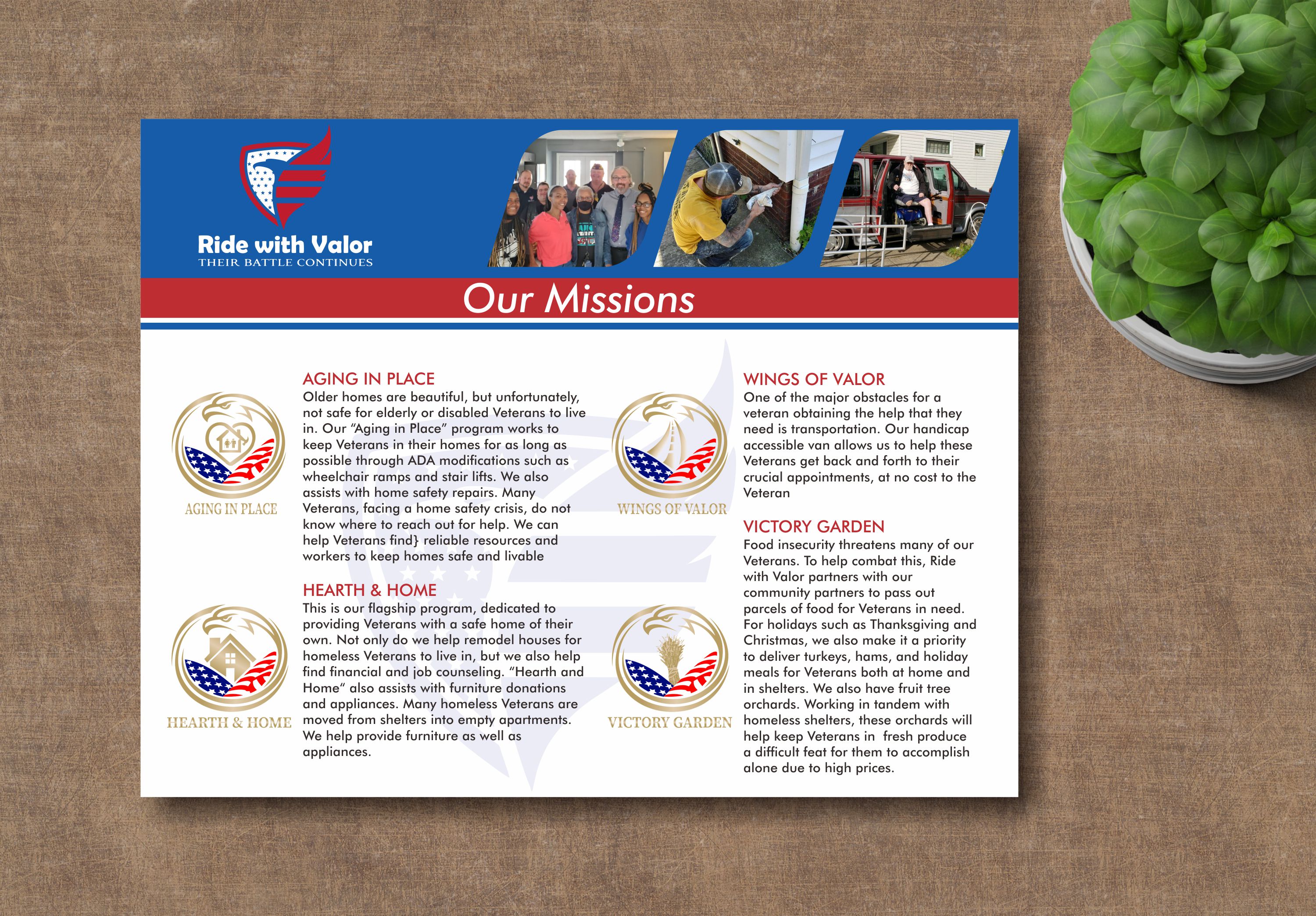 Flyer-Design von nng für Ride with Valor | Design #27942903