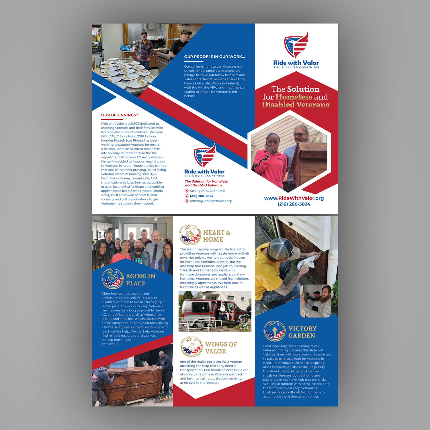 Diseño de Flyer por Mariyam Khan para Ride with Valor | Diseño #27942873