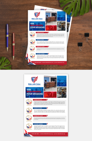 Flyer Design by debdesign for Ride with Valor | Design: #27944006