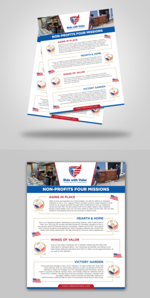 Flyer Design by debdesign for Ride with Valor | Design: #27944273