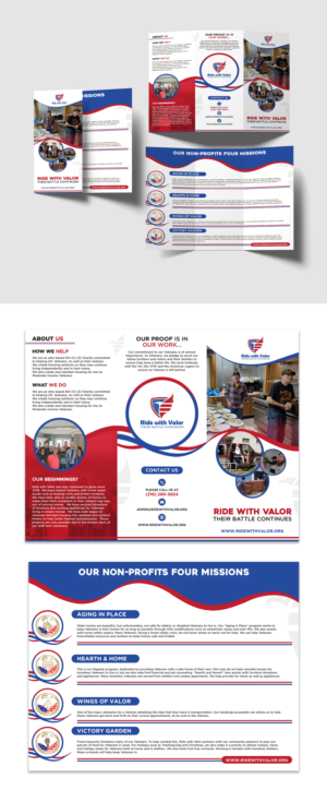 Flyer Design by debdesign for Ride with Valor | Design: #27947363
