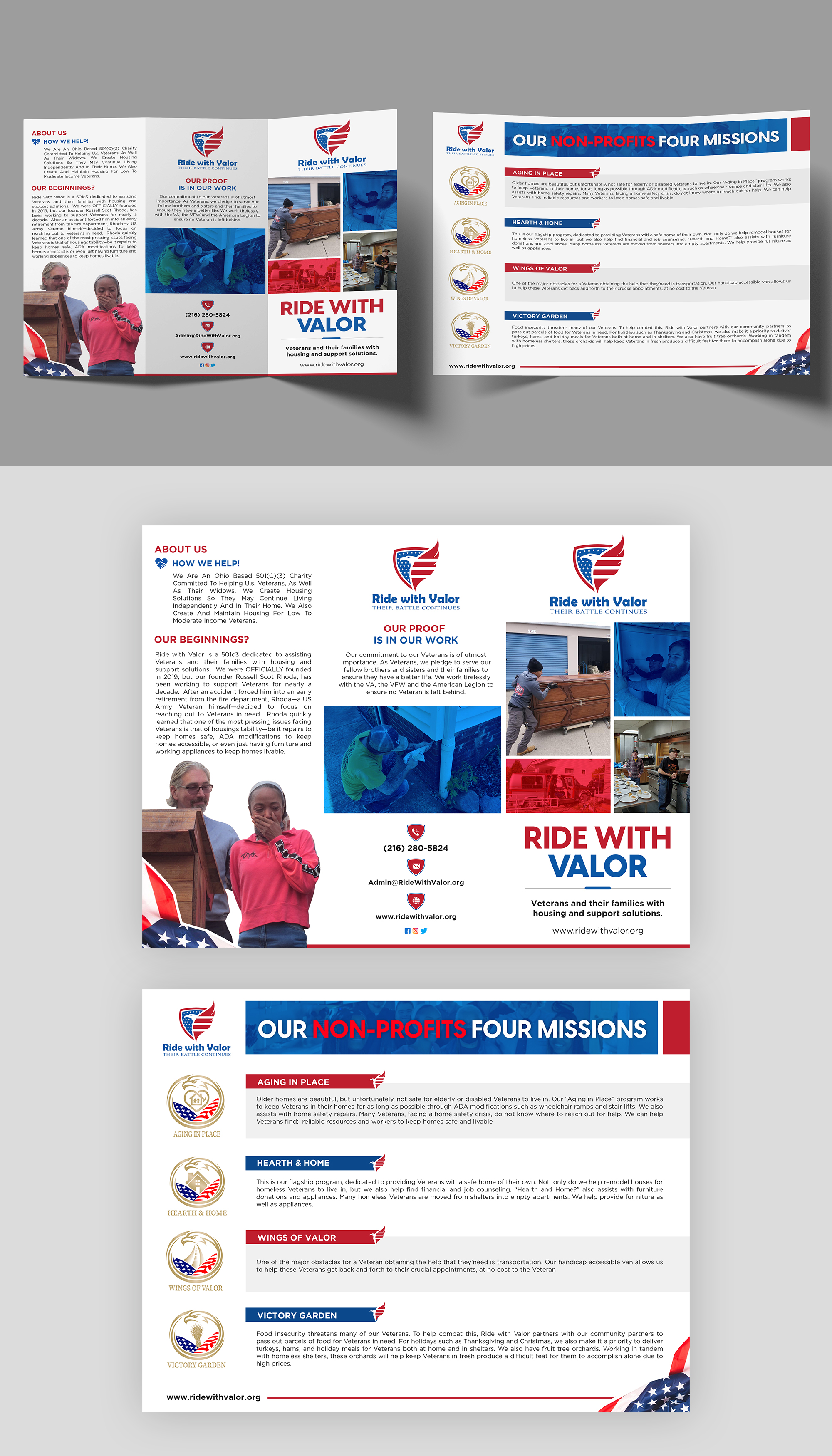 Flyer-Design von debdesign für Ride with Valor | Design #27949114