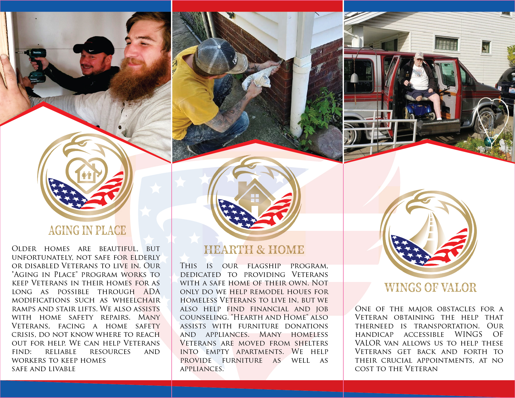 Flyer Design by 3Guys for Ride with Valor | Design #27952226