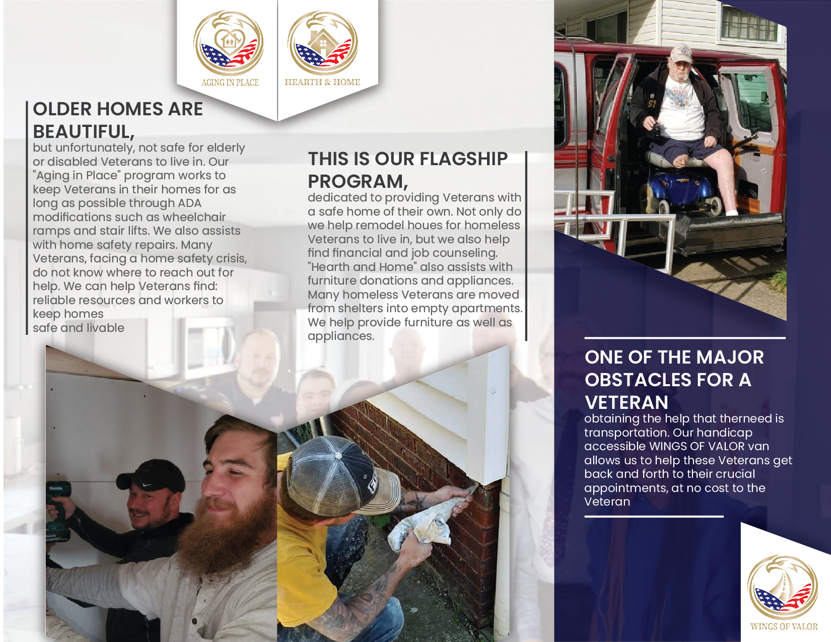 Flyer Design by 3Guys for Ride with Valor | Design #27952300