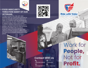 Flyer Design by 3Guys for Ride with Valor | Design: #27952301