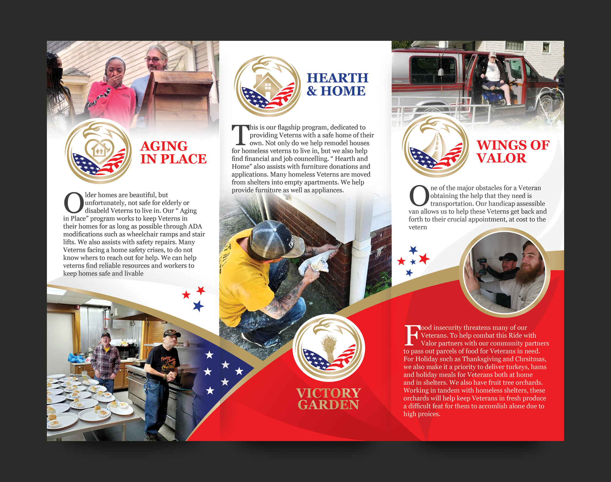 Flyer Design by rkailas for Ride with Valor | Design #27949156