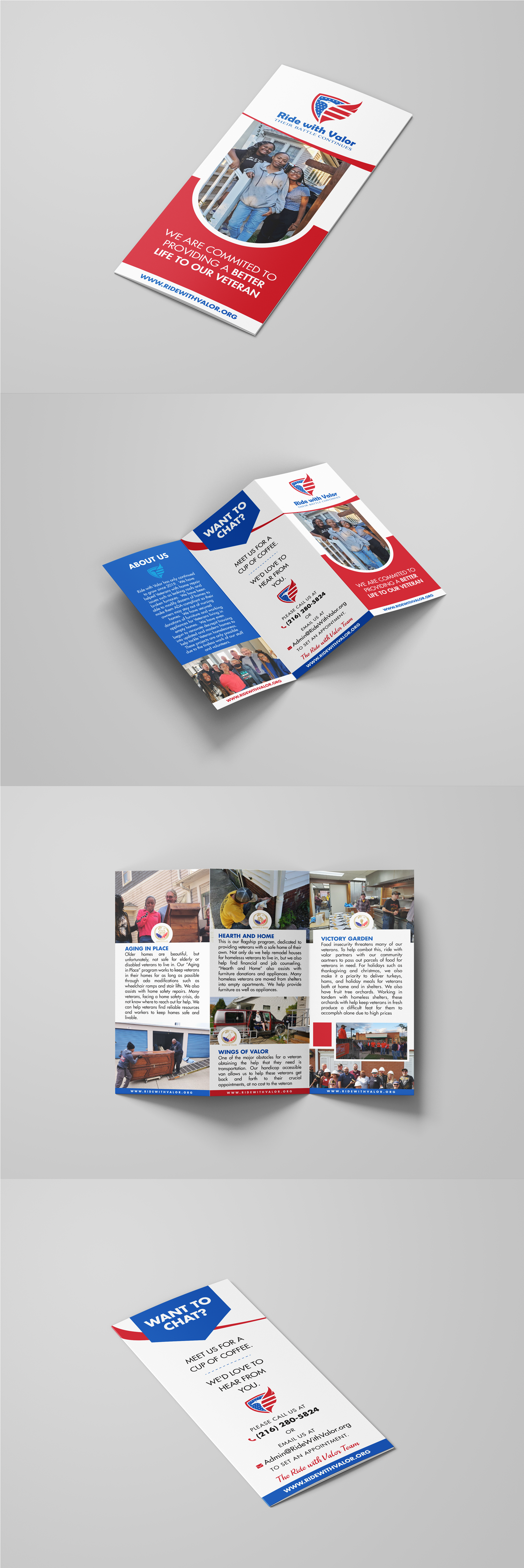 Flyer-Design von Benson M. für Ride with Valor | Design #27945136