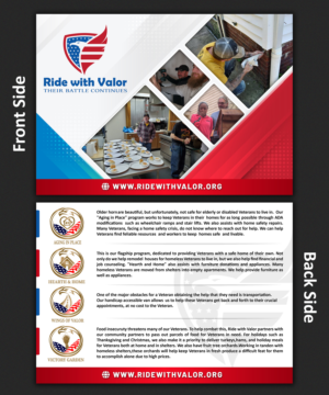 Flyer Design by SAI DESIGNS for Ride with Valor | Design: #27950718