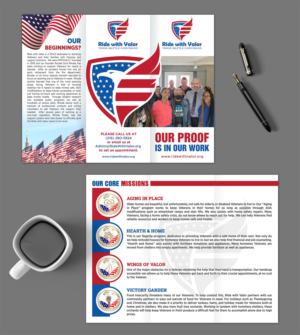 Flyer-Design von GraphicsGuru für Ride with Valor | Design: #27947516