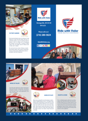 Flyer-Design von Tatyana Tomskaya für Ride with Valor | Design: #27946521