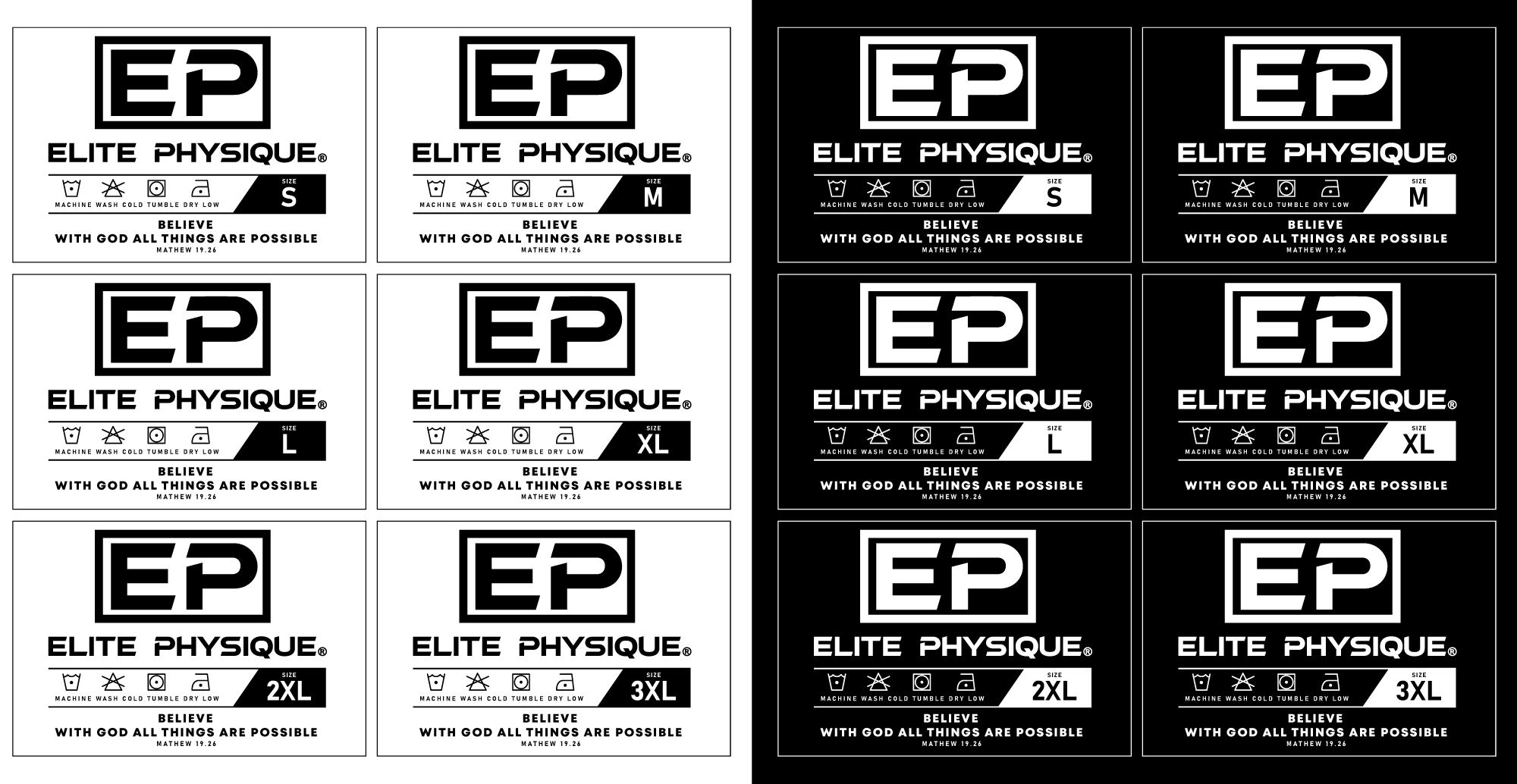 T-Shirt-Design von Andi Yan für ELITE PHYSIQUE | Design #33975969