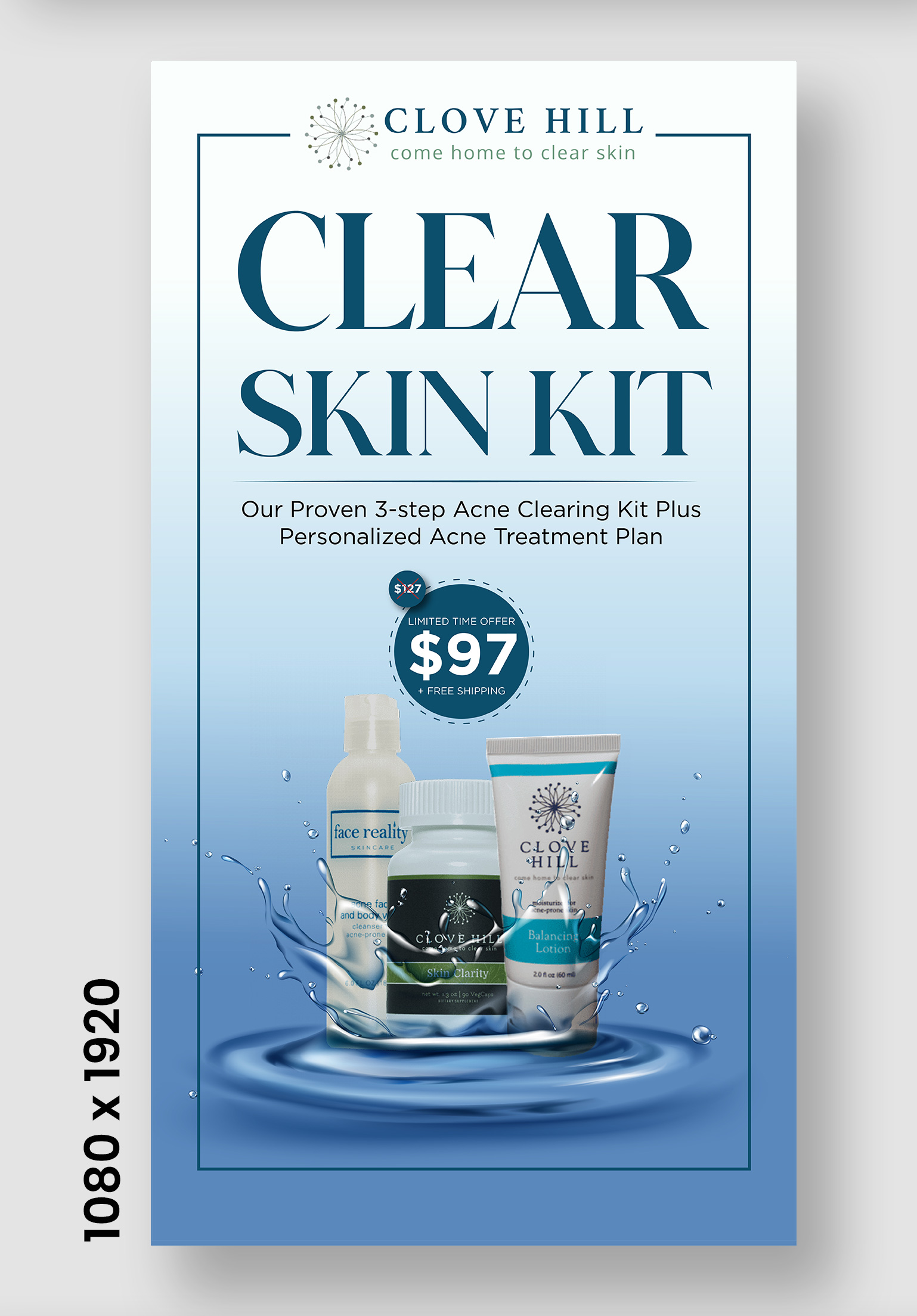 Design Facebook par Deep-Sign pour Natural Acne Clinic | Design #27947726