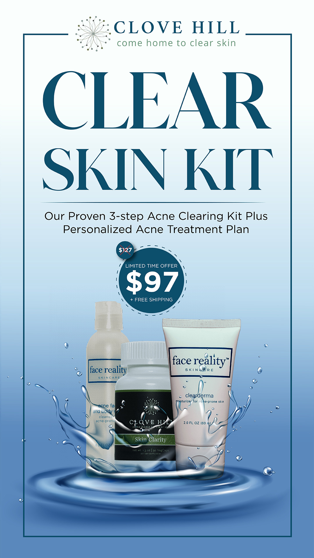 Design Facebook par Deep-Sign pour Natural Acne Clinic | Design #27951487