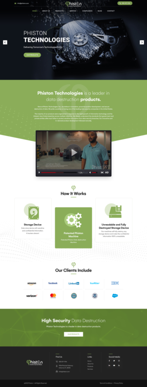 Web Design by Shijo John for this project | Design #27945674