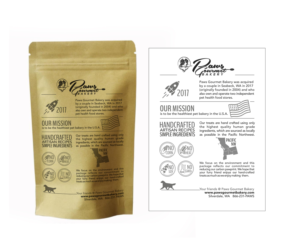 Packaging Design by Polina_pro for Paws Gourmet Bakery | Design: #27982393