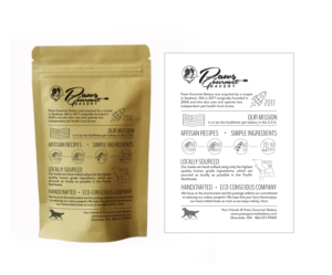 Packaging Design by Polina_pro for Paws Gourmet Bakery | Design: #27982394