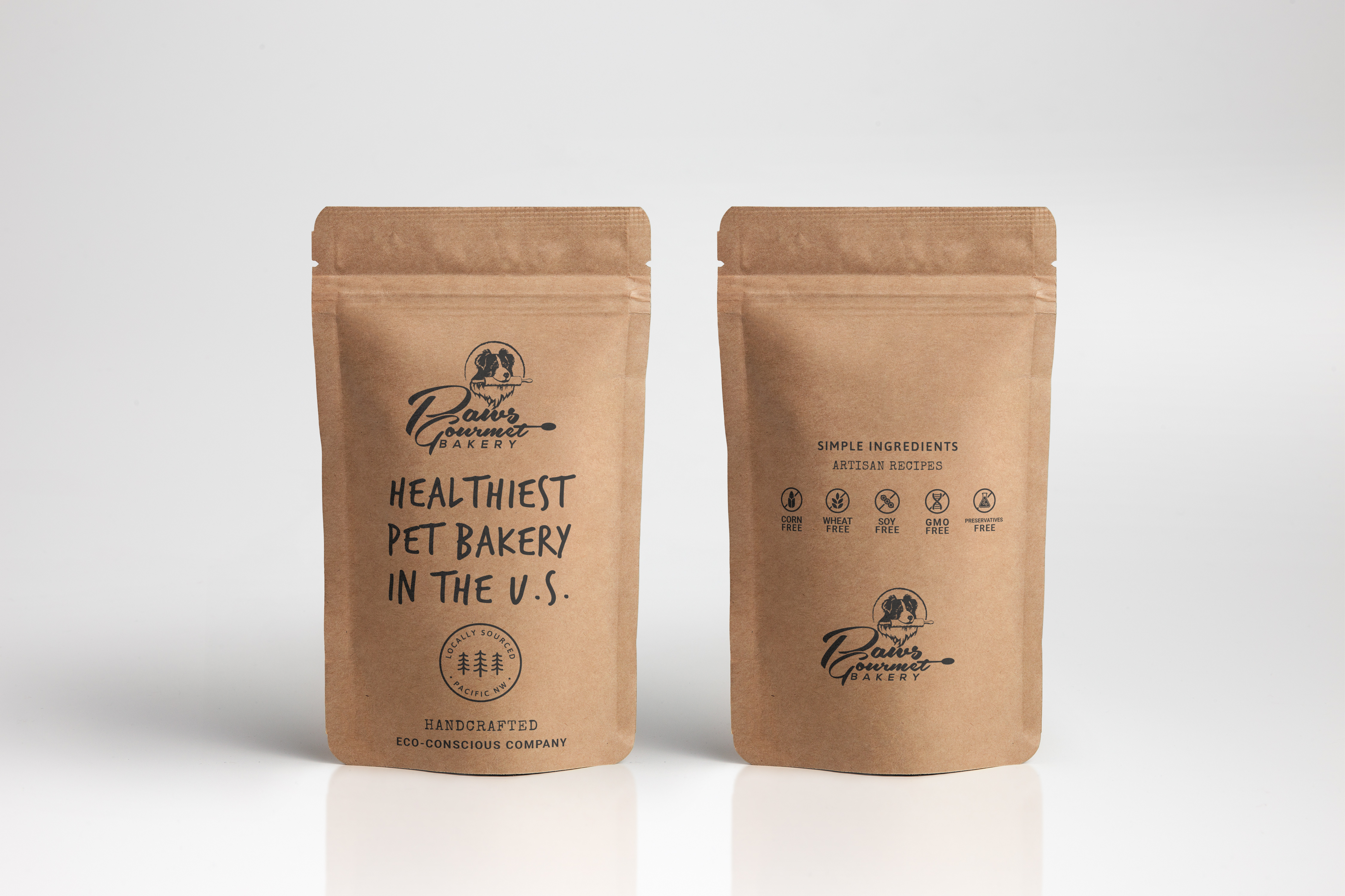 Packaging Design by raphis for Paws Gourmet Bakery | Design #27988020