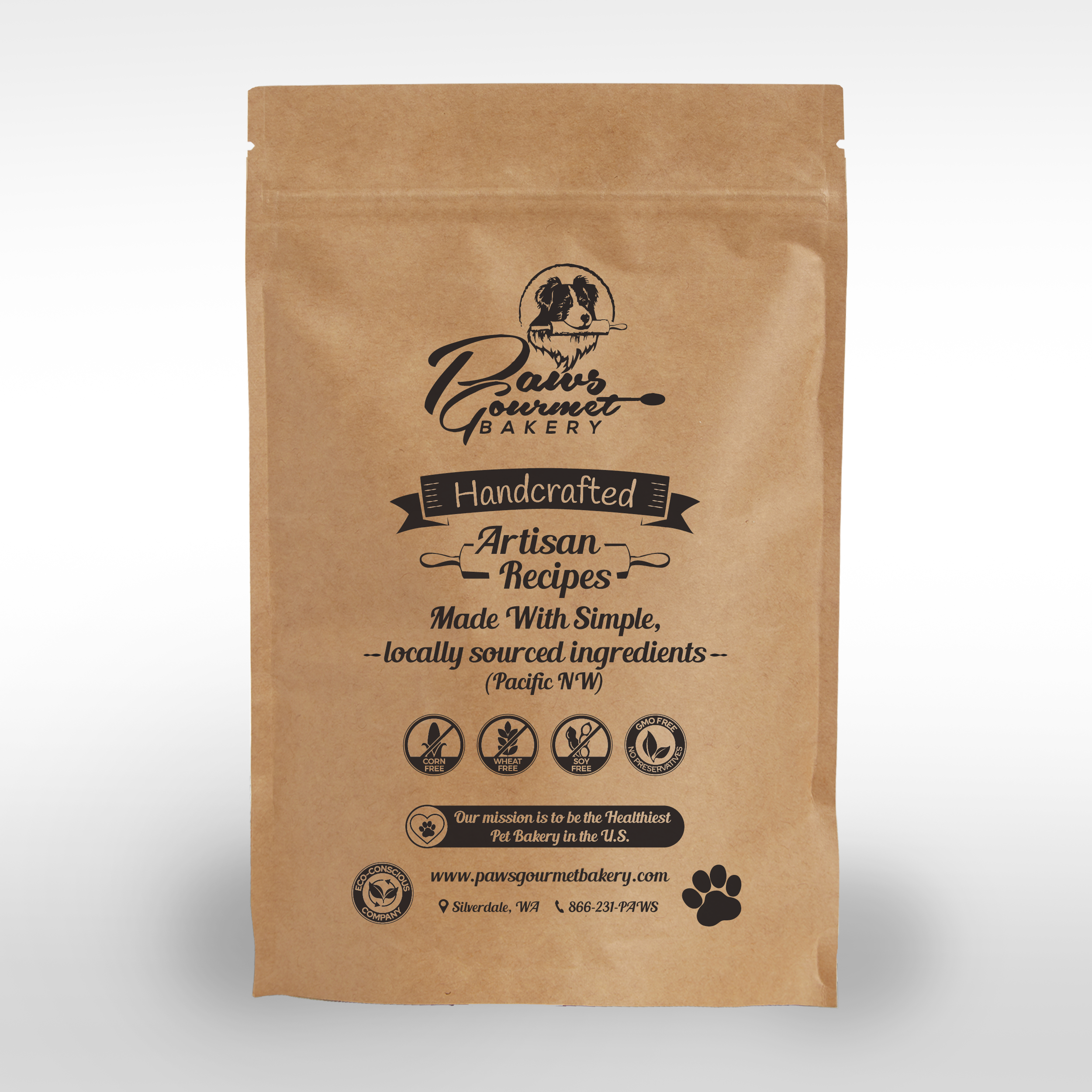 Packaging Design by vpt_creations for Paws Gourmet Bakery | Design #27990436