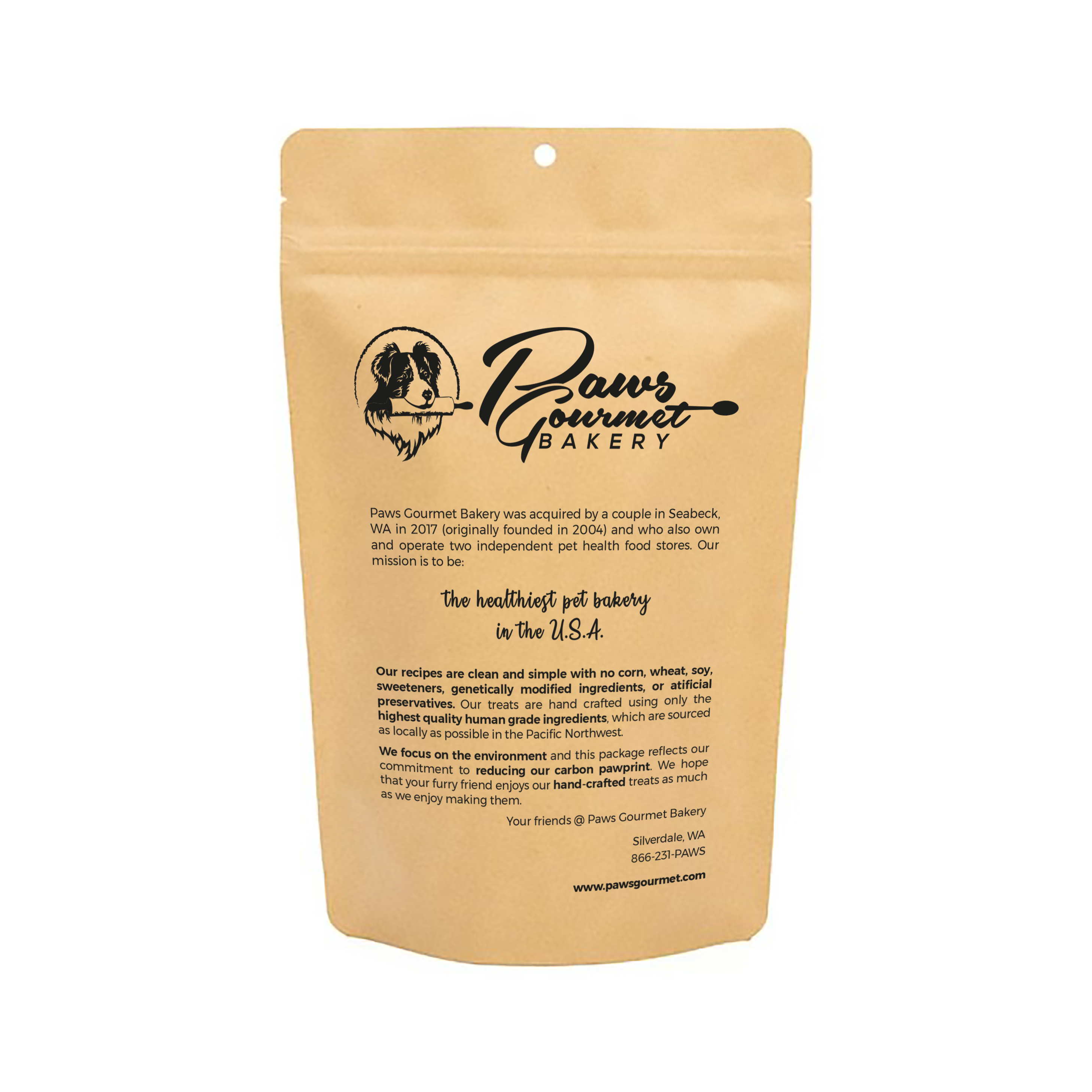 Packaging Design by Silviya M for Paws Gourmet Bakery | Design #27950326