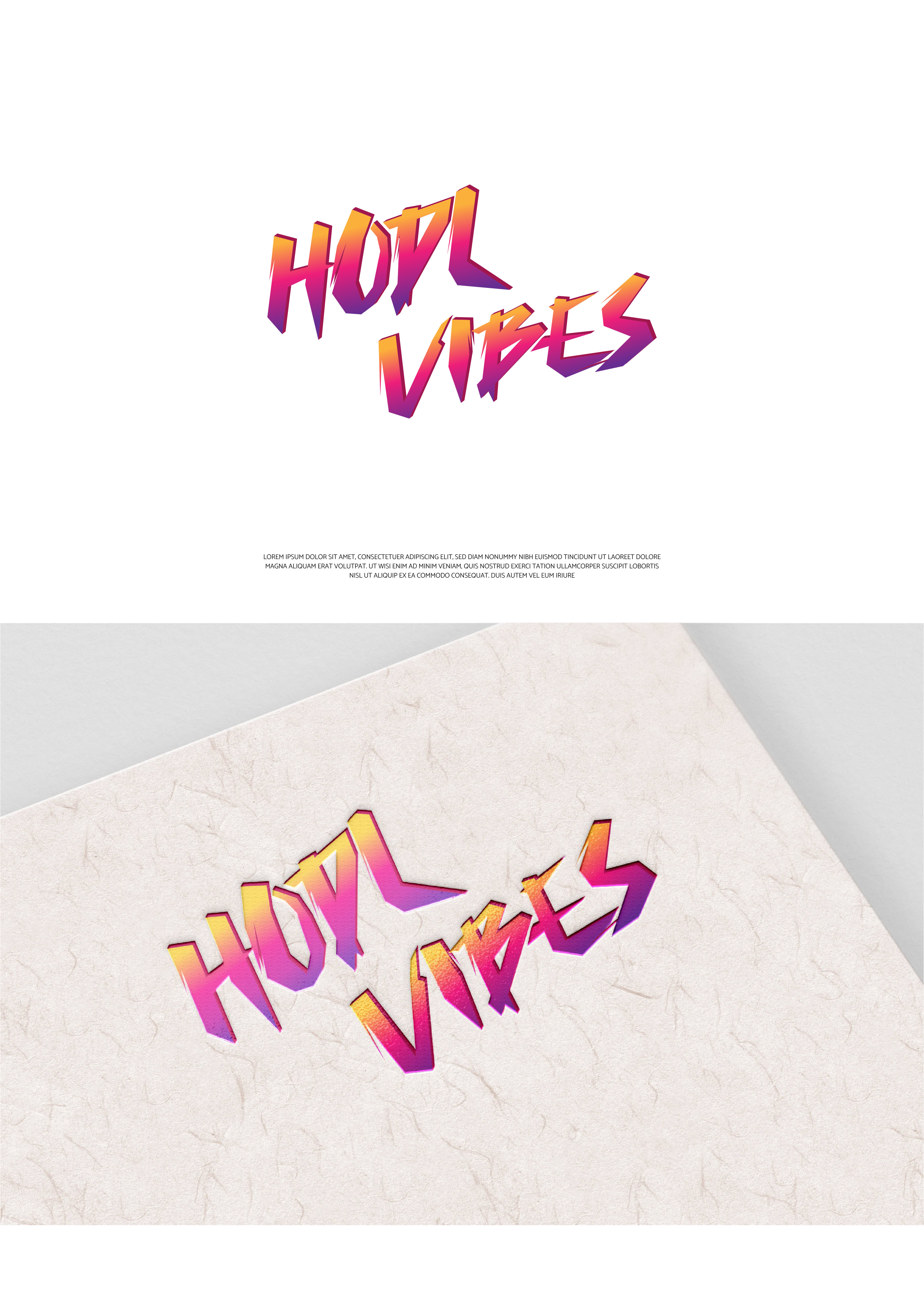 Diseño de Logo por Fezy Design Studio para Hodl Vibes | Diseño #27947281