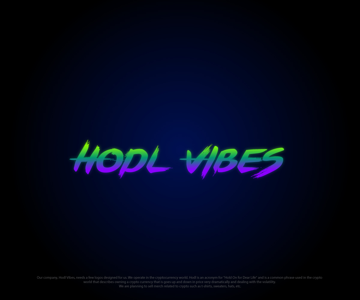 Logo Design by ecorokerz for Hodl Vibes | Design #27942779