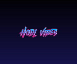 Diseño de Logo por ecorokerz para Hodl Vibes | Diseño: #27943120