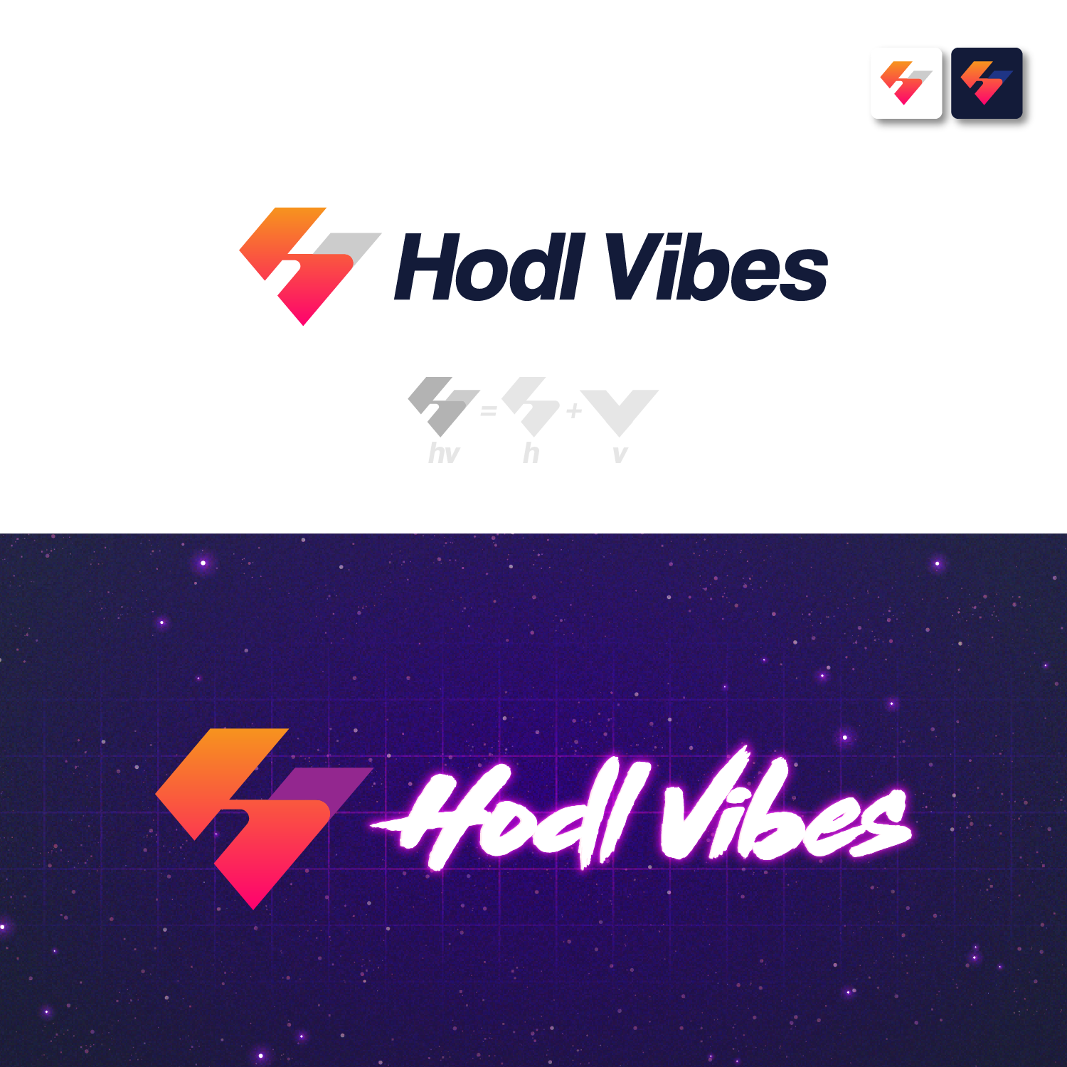 Logo Design by Rodrigo Porfiro for Hodl Vibes | Design #27977196