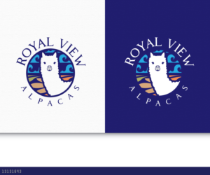 Royal View Alpacas | Logo Design by AD-X