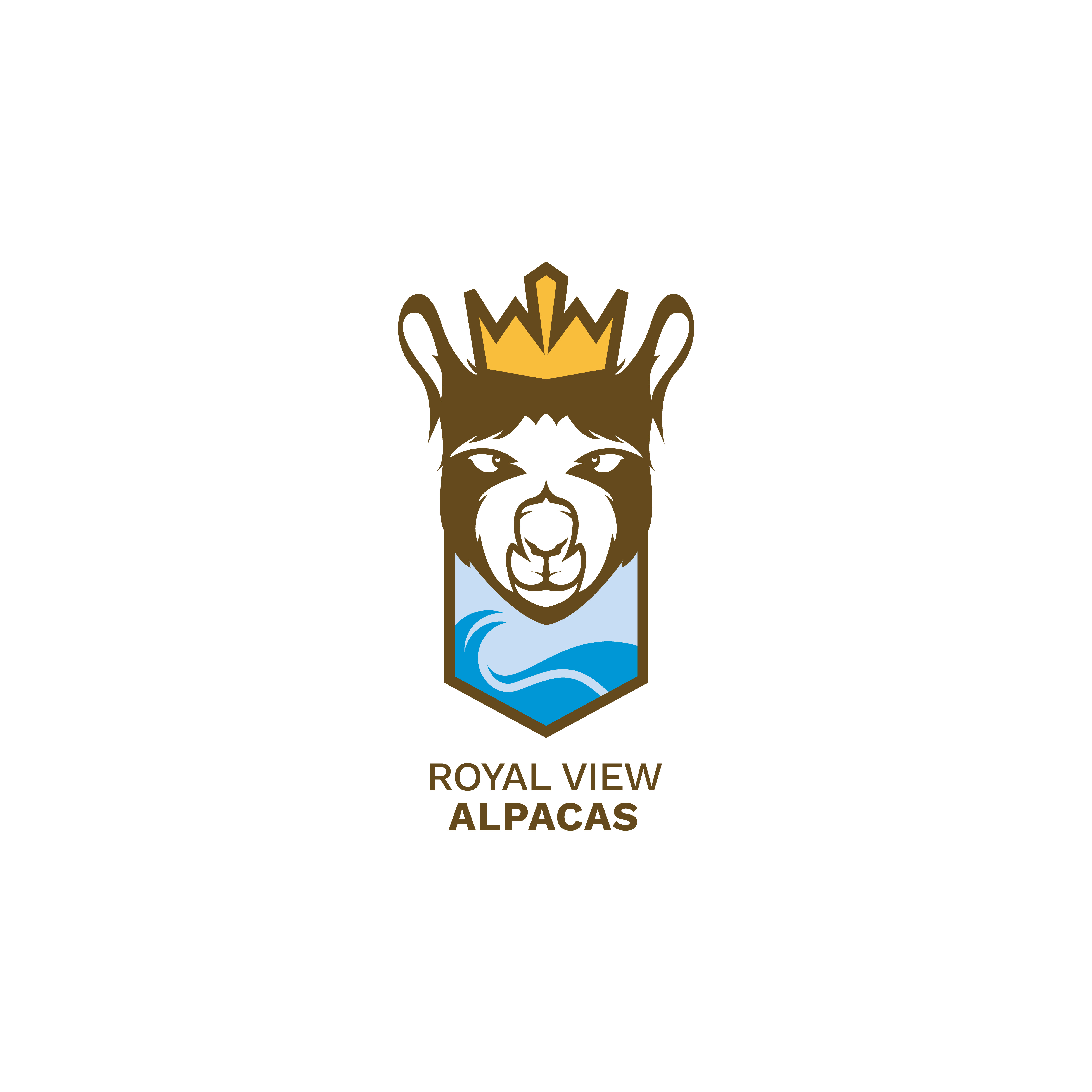 Logo Design by Sigit Wahyudi for Royal View Alpacas | Design #27948410