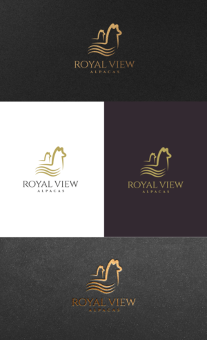 Diseño de Logo por GLDesigns para Royal View Alpacas | Diseño: #27945604