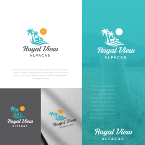 Diseño de Logo por HWdesigns para Royal View Alpacas | Diseño #27943769